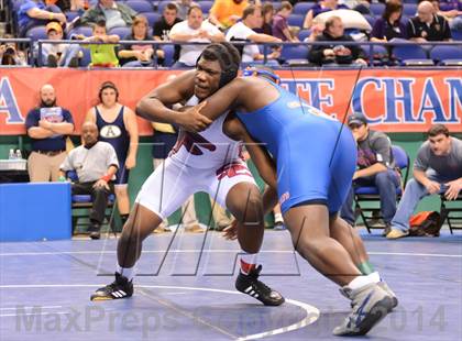 Thumbnail 3 in NCHSAA Individual Wrestling State Tournament (2A, 3A and 4A 1st Consolation Round) photogallery.