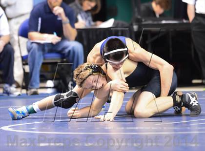 Thumbnail 3 in NCHSAA Individual Wrestling State Tournament (2A, 3A and 4A 1st Consolation Round) photogallery.