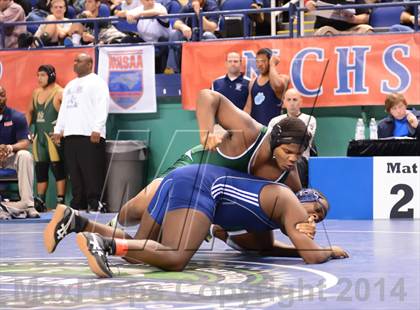 Thumbnail 3 in NCHSAA Individual Wrestling State Tournament (2A, 3A and 4A 1st Consolation Round) photogallery.