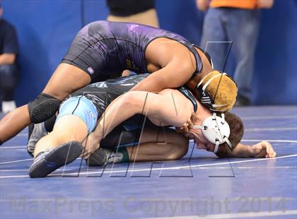 Thumbnail 3 in NCHSAA Individual Wrestling State Tournament (2A, 3A and 4A 1st Consolation Round) photogallery.
