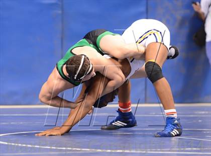 Thumbnail 3 in NCHSAA Individual Wrestling State Tournament (2A, 3A and 4A 1st Consolation Round) photogallery.
