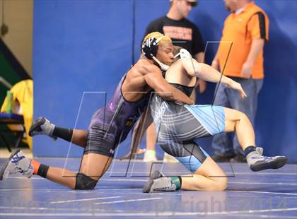Thumbnail 2 in NCHSAA Individual Wrestling State Tournament (2A, 3A and 4A 1st Consolation Round) photogallery.