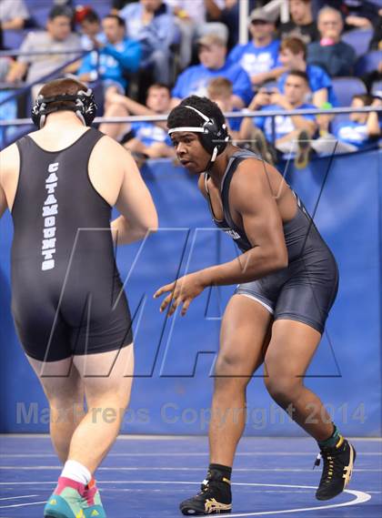 Thumbnail 2 in NCHSAA Individual Wrestling State Tournament (2A, 3A and 4A 1st Consolation Round) photogallery.