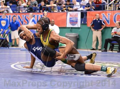 Thumbnail 3 in NCHSAA Individual Wrestling State Tournament (2A, 3A and 4A 1st Consolation Round) photogallery.