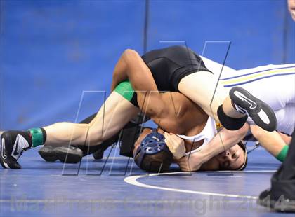 Thumbnail 3 in NCHSAA Individual Wrestling State Tournament (2A, 3A and 4A 1st Consolation Round) photogallery.