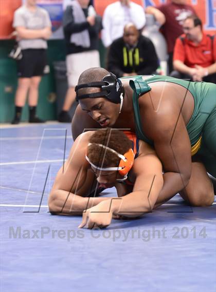 Thumbnail 2 in NCHSAA Individual Wrestling State Tournament (2A, 3A and 4A 1st Consolation Round) photogallery.