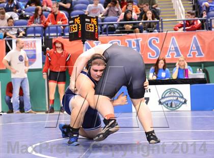 Thumbnail 1 in NCHSAA Individual Wrestling State Tournament (2A, 3A and 4A 1st Consolation Round) photogallery.