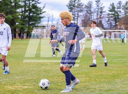 Thumbnail 2 in Mount St. Charles Academy vs Williston Northampton (NEPSAC Class B Final) photogallery.