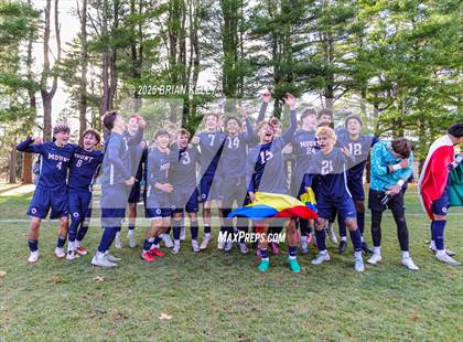 Thumbnail 2 in Mount St. Charles Academy vs Williston Northampton (NEPSAC Class B Final) photogallery.