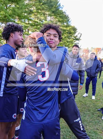 Thumbnail 2 in Mount St. Charles Academy vs Williston Northampton (NEPSAC Class B Final) photogallery.