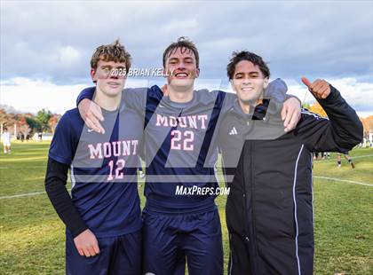 Thumbnail 2 in Mount St. Charles Academy vs Williston Northampton (NEPSAC Class B Final) photogallery.