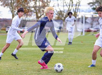 Thumbnail 2 in Mount St. Charles Academy vs Williston Northampton (NEPSAC Class B Final) photogallery.