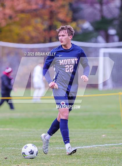 Thumbnail 1 in Mount St. Charles Academy vs Williston Northampton (NEPSAC Class B Final) photogallery.