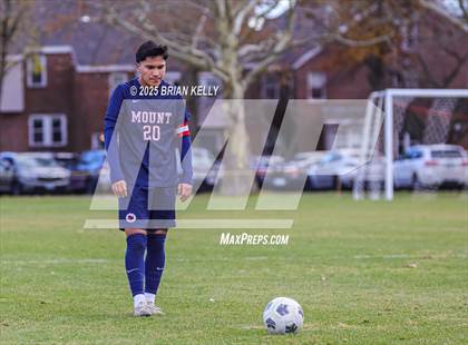 Thumbnail 1 in Mount St. Charles Academy vs Williston Northampton (NEPSAC Class B Final) photogallery.