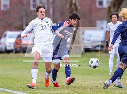 Thumbnail 1 in Mount St. Charles Academy vs Williston Northampton (NEPSAC Class B Final) photogallery.