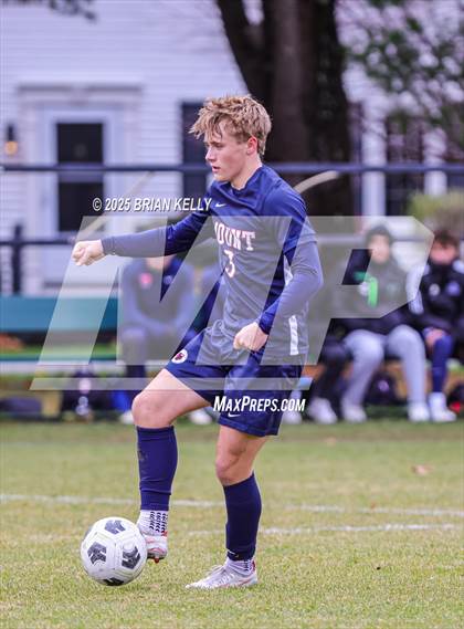 Thumbnail 2 in Mount St. Charles Academy vs Williston Northampton (NEPSAC Class B Final) photogallery.