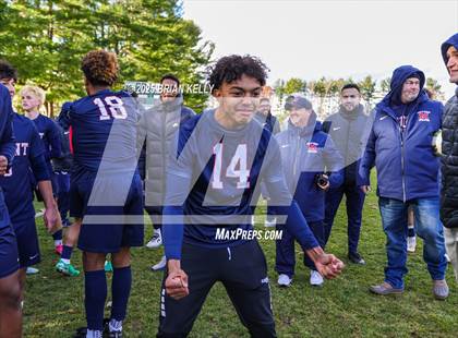 Thumbnail 1 in Mount St. Charles Academy vs Williston Northampton (NEPSAC Class B Final) photogallery.