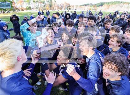 Thumbnail 1 in Mount St. Charles Academy vs Williston Northampton (NEPSAC Class B Final) photogallery.