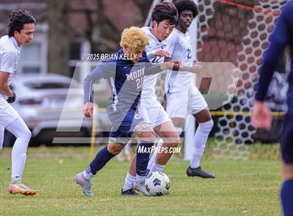Thumbnail 1 in Mount St. Charles Academy vs Williston Northampton (NEPSAC Class B Final) photogallery.