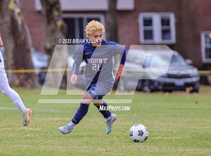 Thumbnail 2 in Mount St. Charles Academy vs Williston Northampton (NEPSAC Class B Final) photogallery.