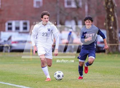 Thumbnail 3 in Mount St. Charles Academy vs Williston Northampton (NEPSAC Class B Final) photogallery.