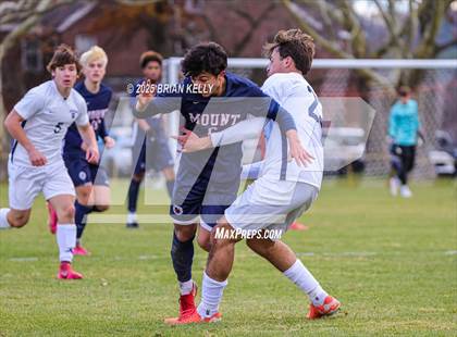 Thumbnail 1 in Mount St. Charles Academy vs Williston Northampton (NEPSAC Class B Final) photogallery.