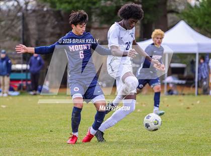 Thumbnail 1 in Mount St. Charles Academy vs Williston Northampton (NEPSAC Class B Final) photogallery.