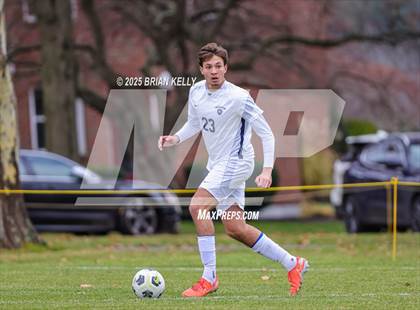 Thumbnail 2 in Mount St. Charles Academy vs Williston Northampton (NEPSAC Class B Final) photogallery.