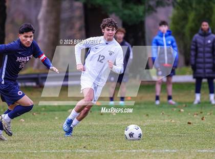 Thumbnail 2 in Mount St. Charles Academy vs Williston Northampton (NEPSAC Class B Final) photogallery.