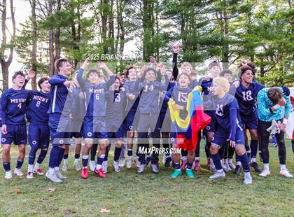 Thumbnail 3 in Mount St. Charles Academy vs Williston Northampton (NEPSAC Class B Final) photogallery.