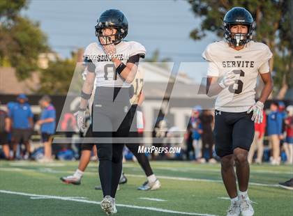 Thumbnail 1 in Serra @ Servite (Scrimmage) photogallery.