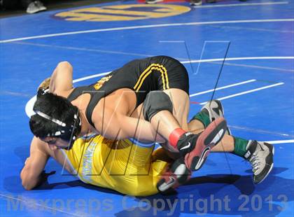 Thumbnail 3 in CIF  State Boys Wrestling Championships (Round 1) photogallery.
