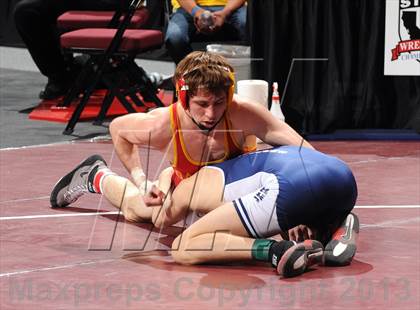 Thumbnail 1 in CIF  State Boys Wrestling Championships (Round 1) photogallery.