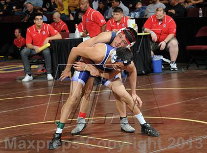 Thumbnail 1 in CIF  State Boys Wrestling Championships (Round 1) photogallery.