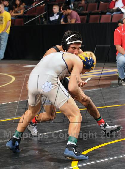 Thumbnail 1 in CIF  State Boys Wrestling Championships (Round 1) photogallery.