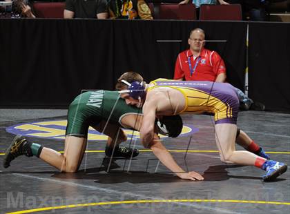 Thumbnail 3 in CIF  State Boys Wrestling Championships (Round 1) photogallery.