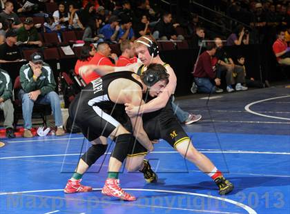 Thumbnail 3 in CIF  State Boys Wrestling Championships (Round 1) photogallery.