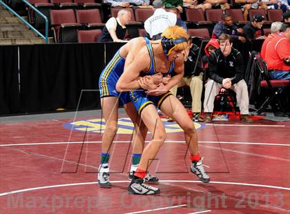 Thumbnail 2 in CIF  State Boys Wrestling Championships (Round 1) photogallery.