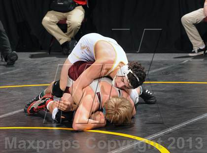 Thumbnail 2 in CIF  State Boys Wrestling Championships (Round 1) photogallery.