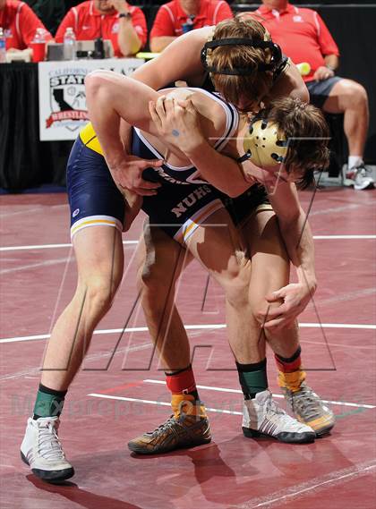 Thumbnail 3 in CIF  State Boys Wrestling Championships (Round 1) photogallery.