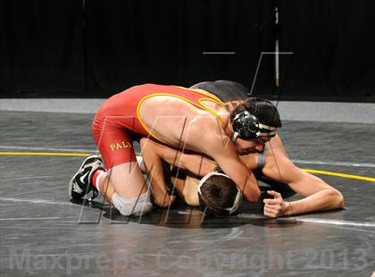 Thumbnail 2 in CIF  State Boys Wrestling Championships (Round 1) photogallery.