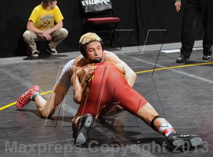 Thumbnail 1 in CIF  State Boys Wrestling Championships (Round 1) photogallery.