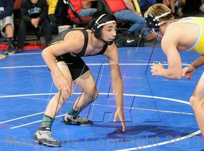 Thumbnail 2 in CIF  State Boys Wrestling Championships (Round 1) photogallery.