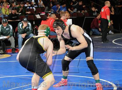 Thumbnail 2 in CIF  State Boys Wrestling Championships (Round 1) photogallery.