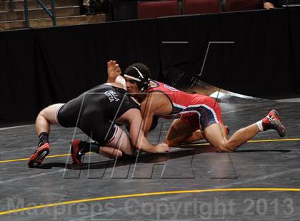 Thumbnail 1 in CIF  State Boys Wrestling Championships (Round 1) photogallery.