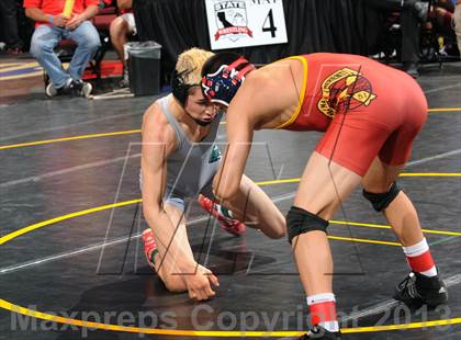 Thumbnail 1 in CIF  State Boys Wrestling Championships (Round 1) photogallery.