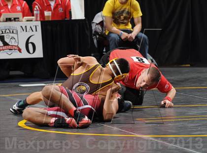 Thumbnail 1 in CIF  State Boys Wrestling Championships (Round 1) photogallery.