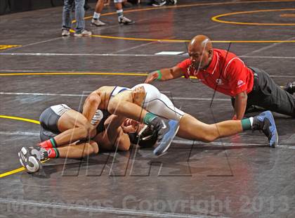 Thumbnail 3 in CIF  State Boys Wrestling Championships (Round 1) photogallery.