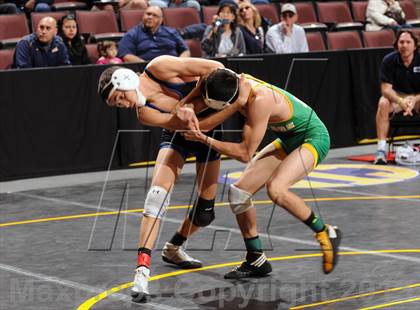 Thumbnail 3 in CIF  State Boys Wrestling Championships (Round 1) photogallery.