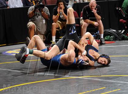 Thumbnail 2 in CIF  State Boys Wrestling Championships (Round 1) photogallery.